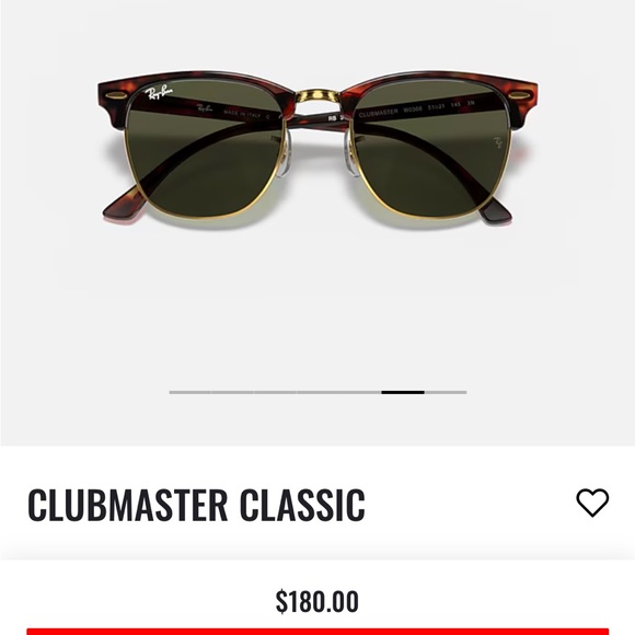 Ray-Ban Clubmaster Women’s Tortoise Sunglasses - Picture 9 of 11